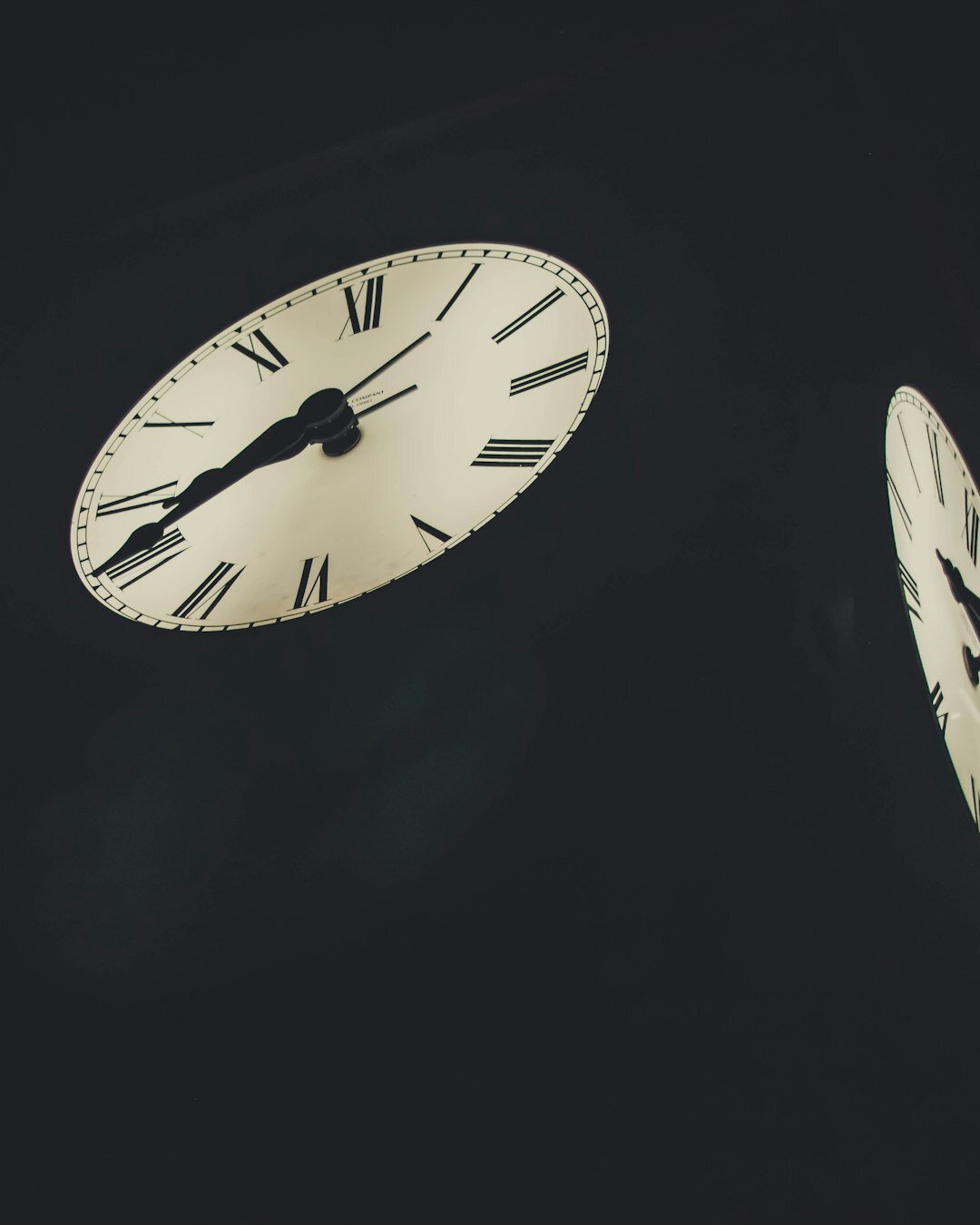 clock showing time in mystery