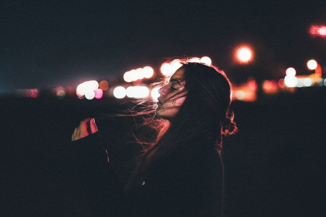 suspenseful night scene
