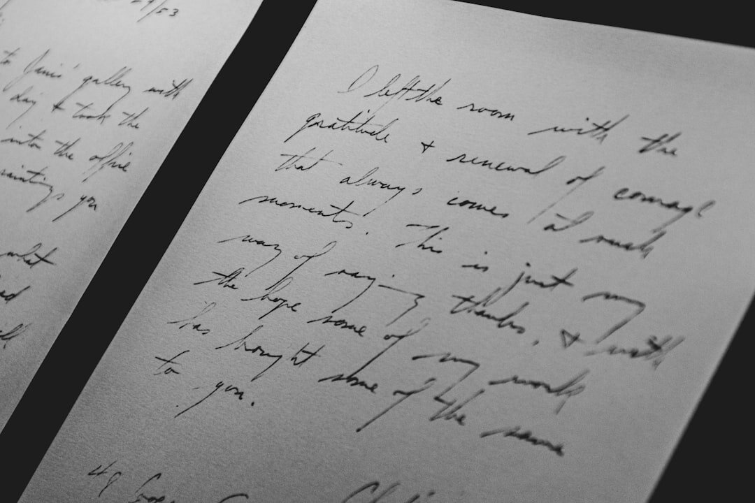 mystery author notes